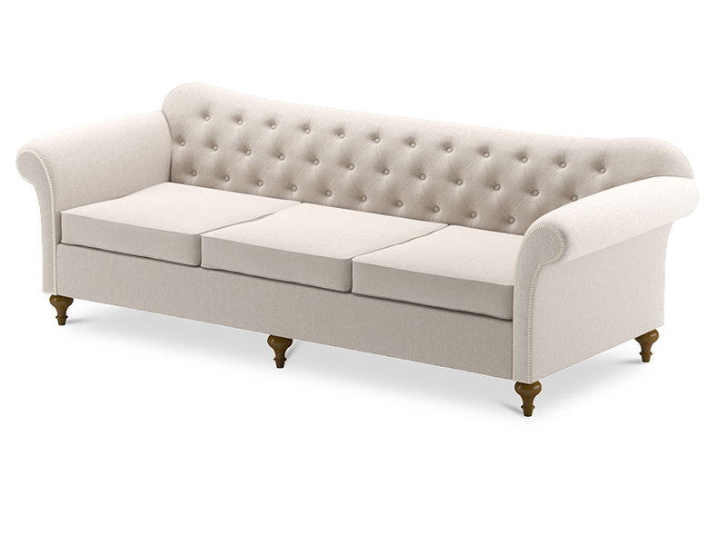 Noble Sofa Set ( 3 Seater + 2 Seater ) Off White Color